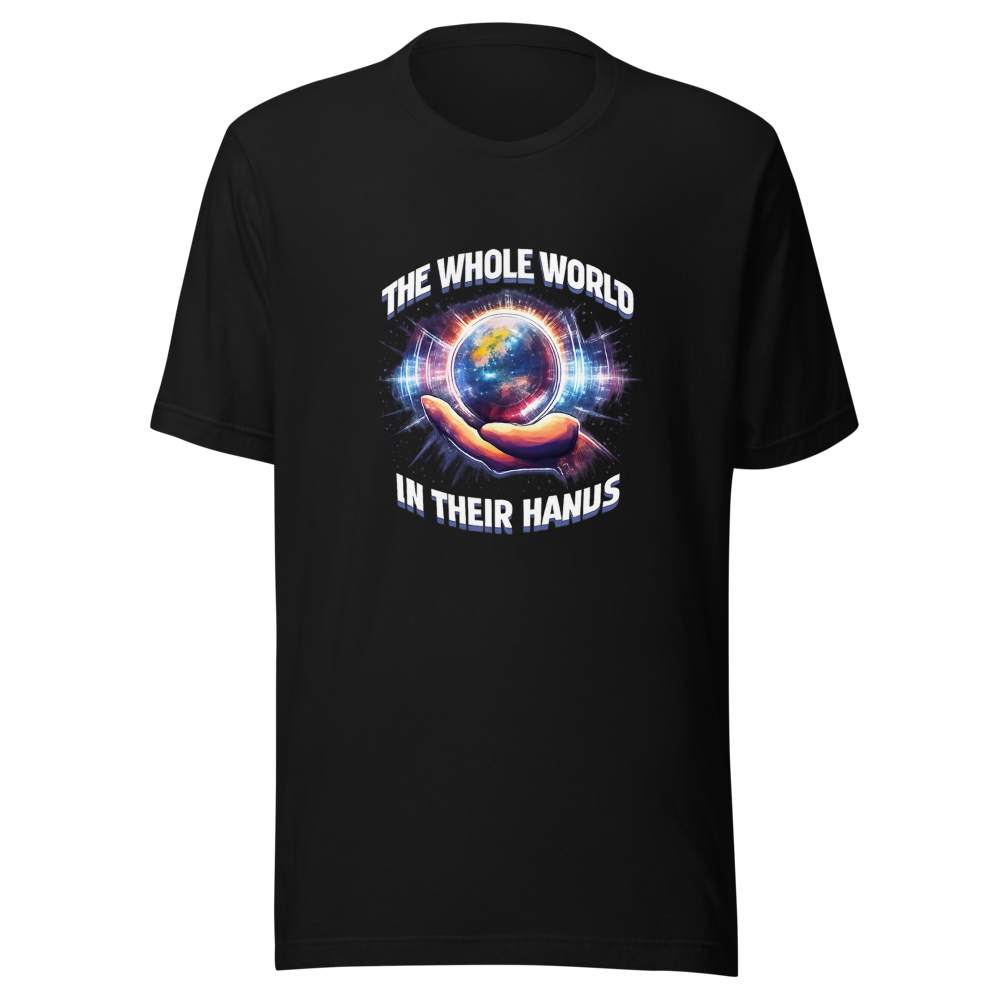 Whole World In Their Hands Dropped Tee - Image 2
