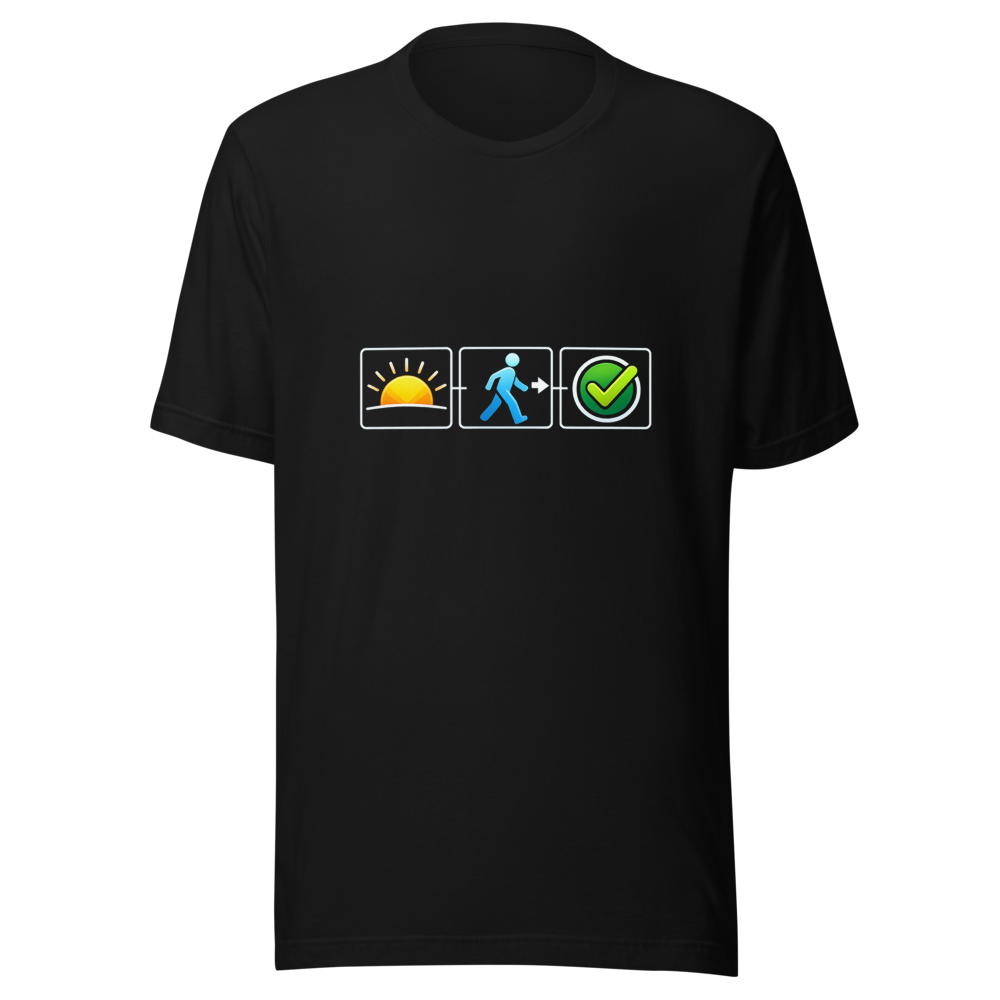 Story in 3 Pics Viral Tweet T-Shirt - Image 2