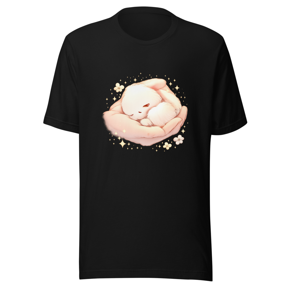 Warmth of Being Safe Cute Animal Comfort T-Shirt - Image 2