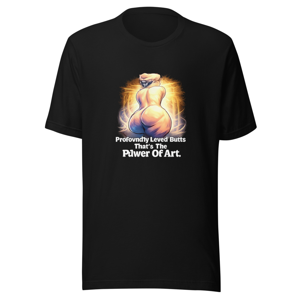 Profound Art Lover Butt Appreciation T-Shirt - Image 2