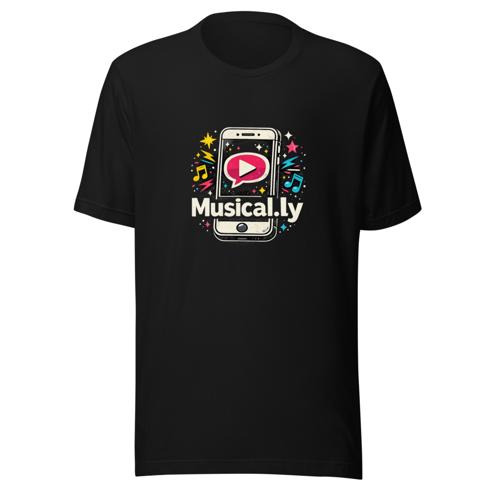 Musical.ly Vibes Tee: Throwback Nostalgia - Image 2