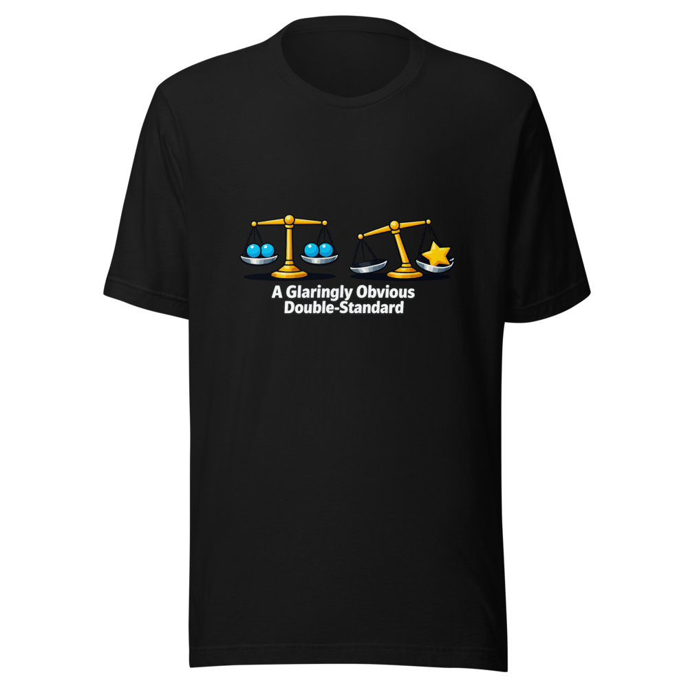 Obvious Double Standard Tee - Image 2