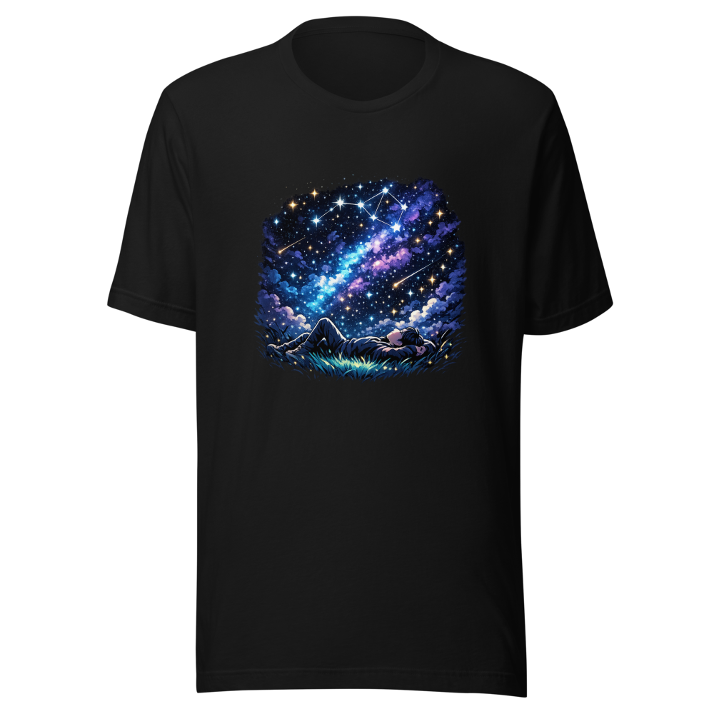 Look Up! Celestial Vibes Constellation T-Shirt - Image 2