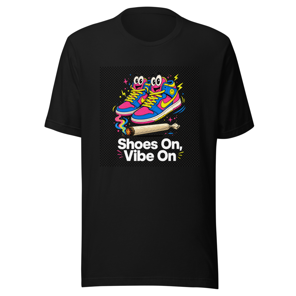 Preroll Weed Shoes & Undies Vibe Tee - Image 2