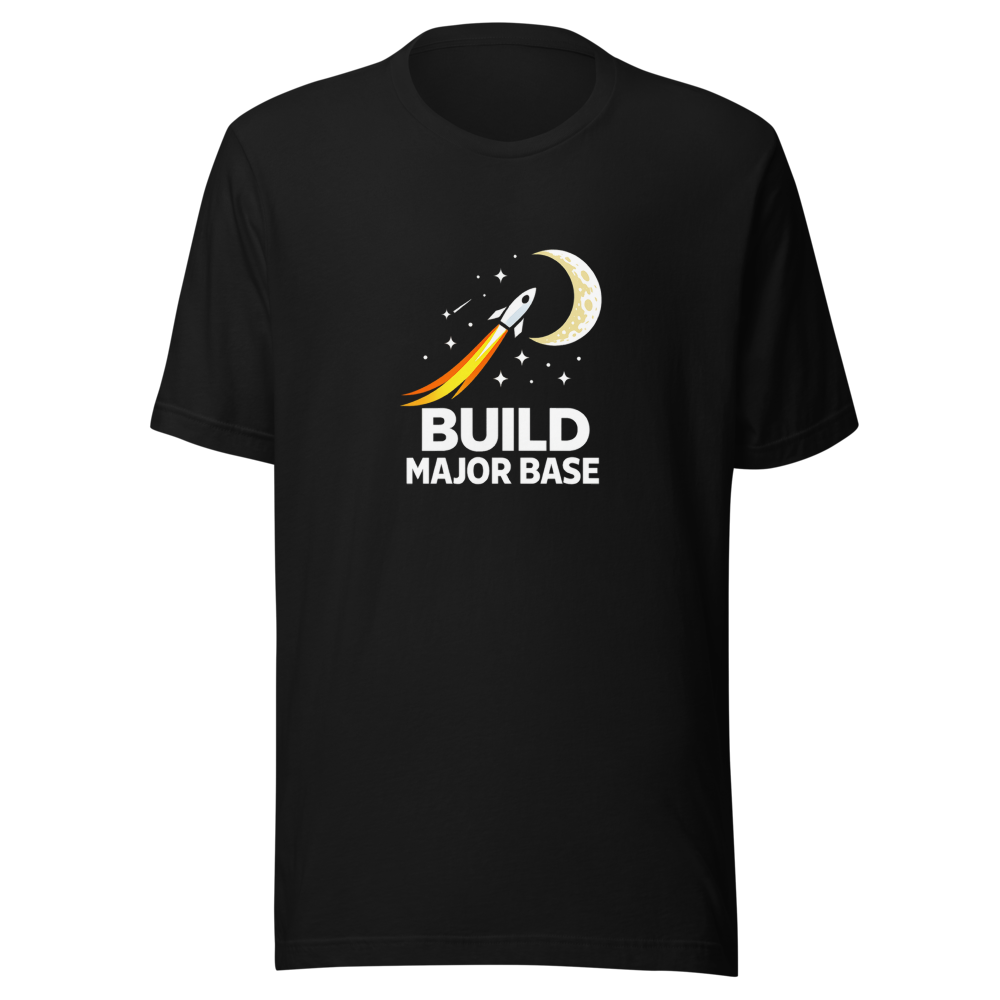 Moon Base Builder Tee: Build Major Moon Base - Image 2