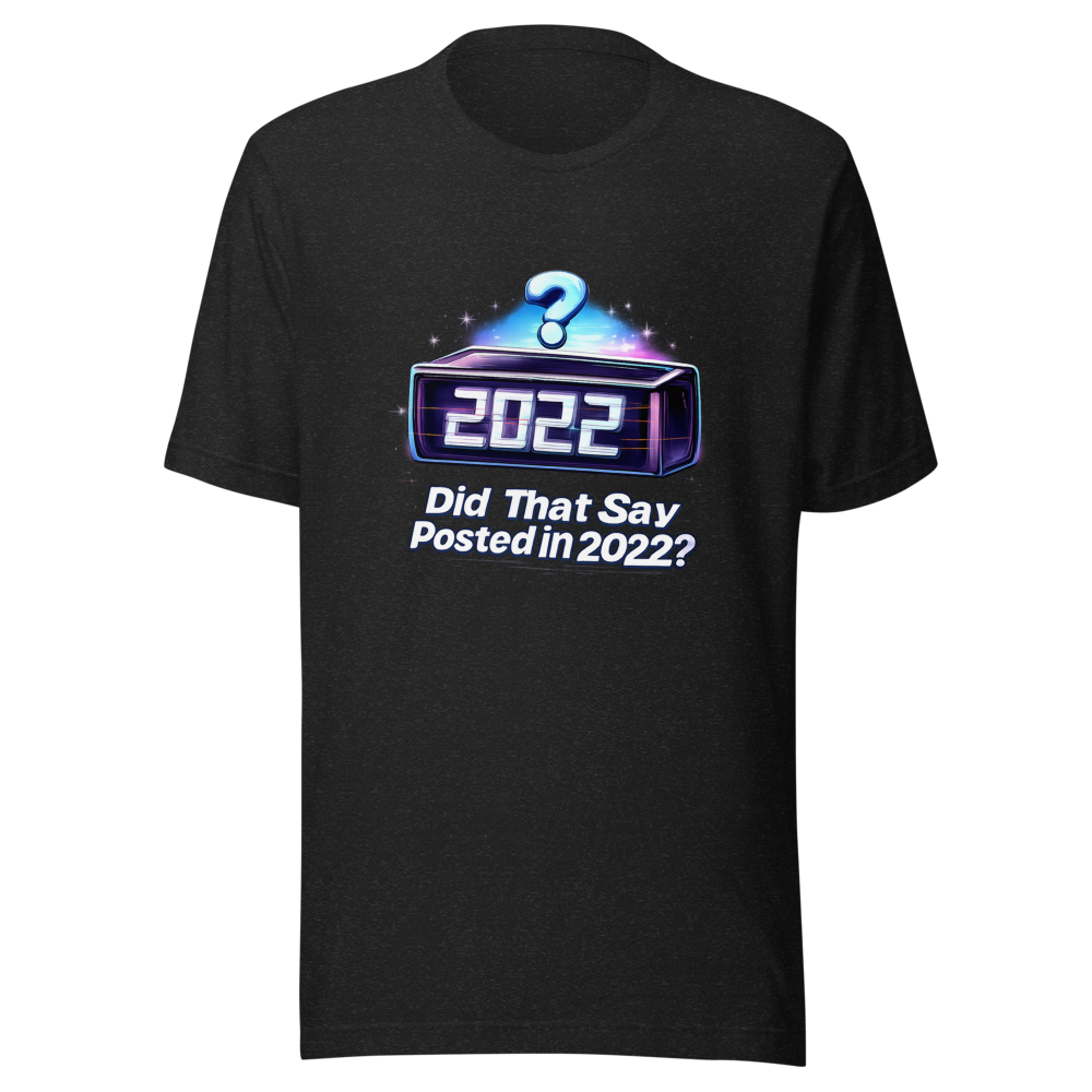 Posted in 2022 Meme T-Shirt