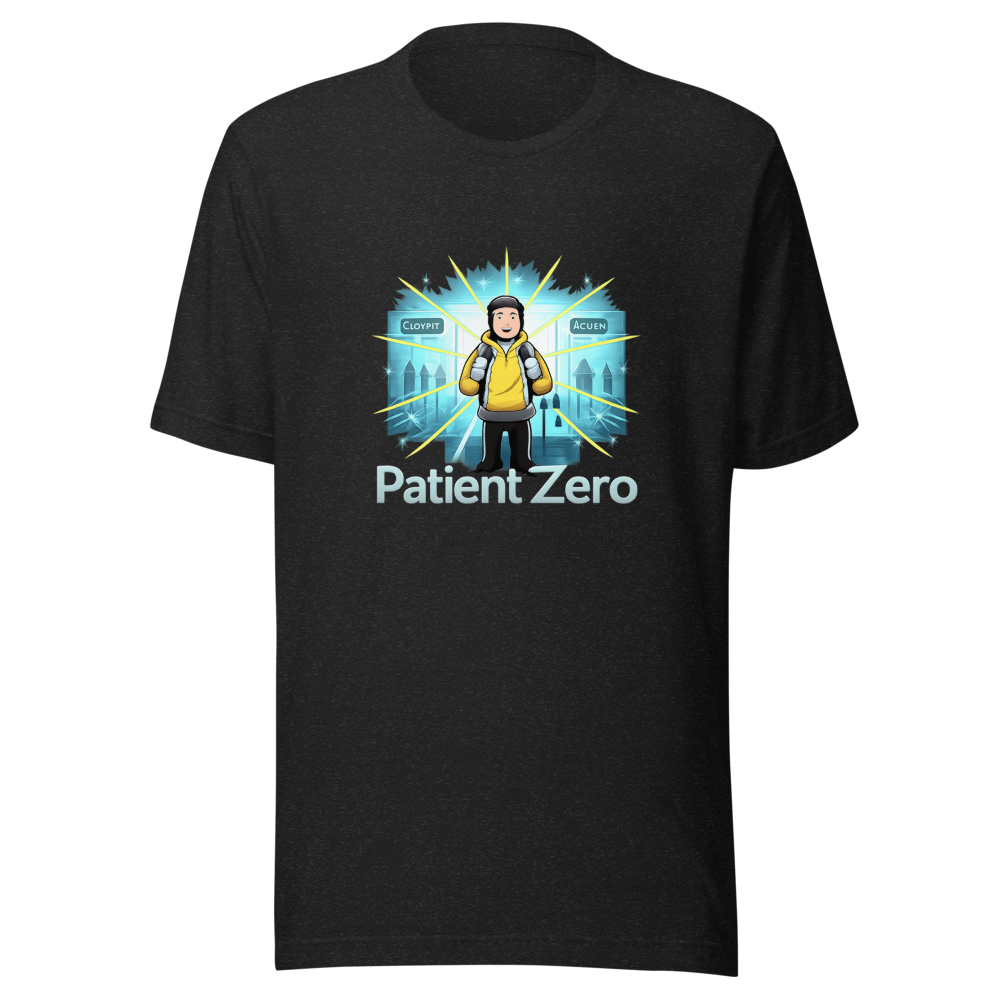 Viral Patient Zero Airport Meme T-Shirt