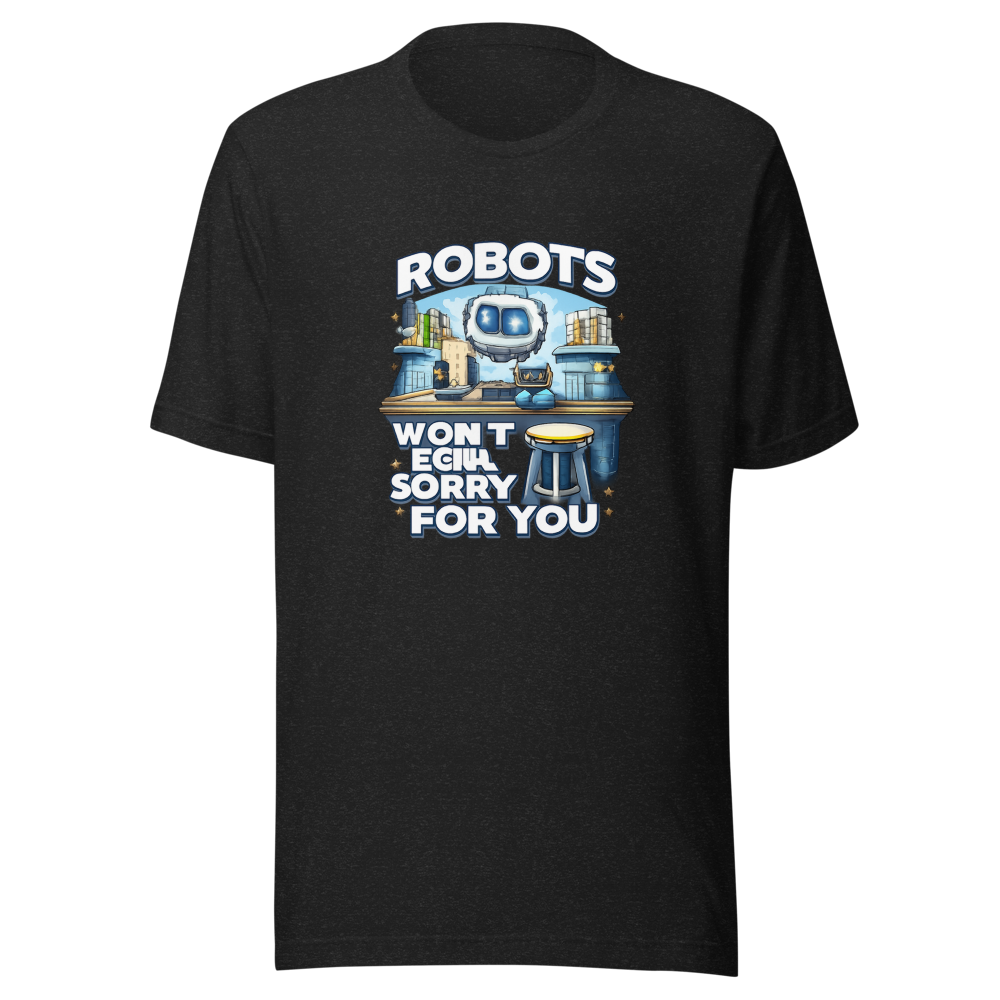 Robot Bartender Meme Shirt: No Tab Taboo