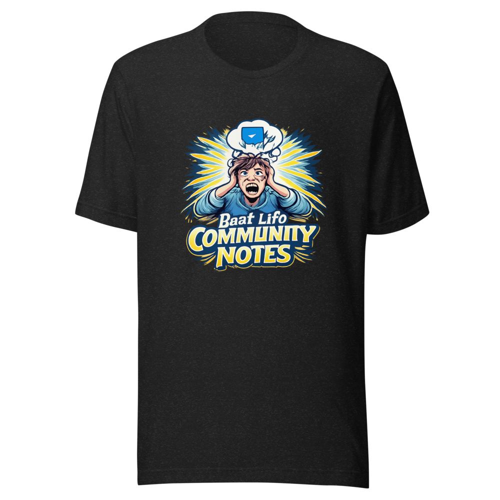 Community Notes IRL Tee