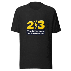 The 2 vs 3 Difference Tee