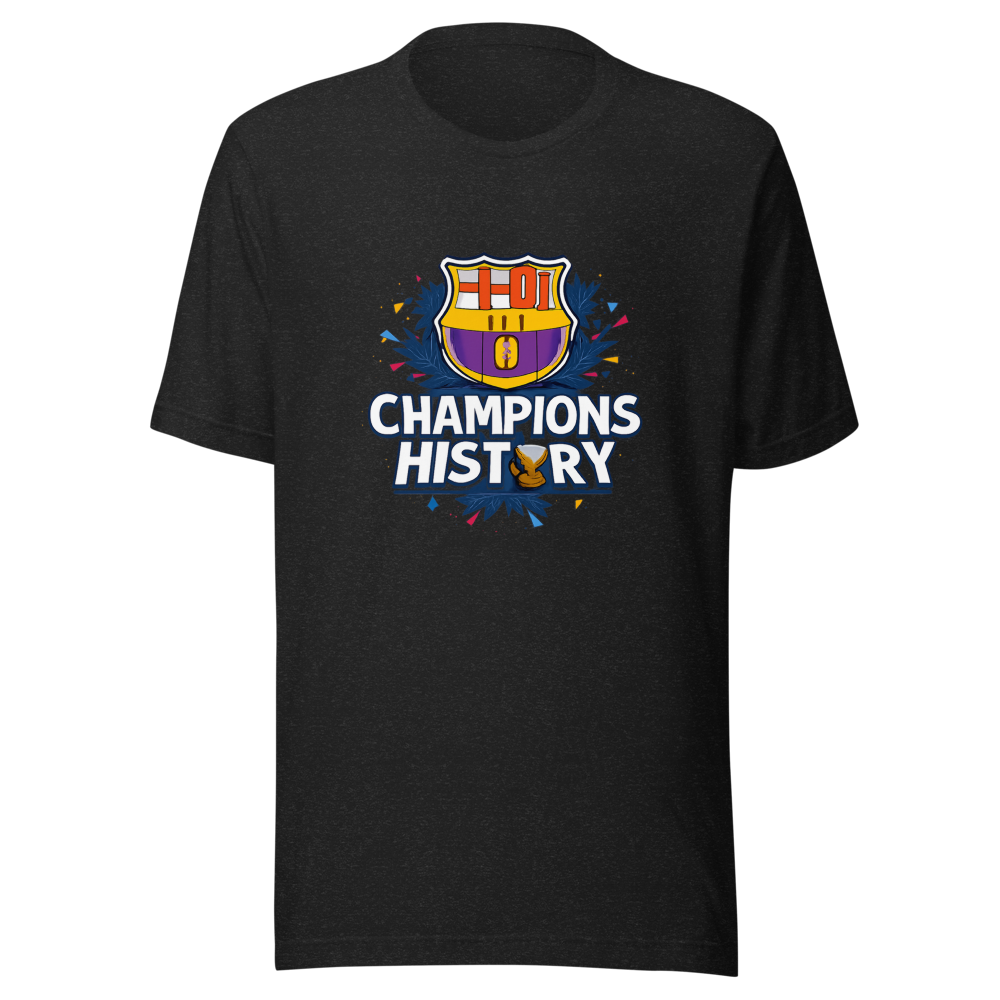 FC Barcelona Champions History T-Shirt