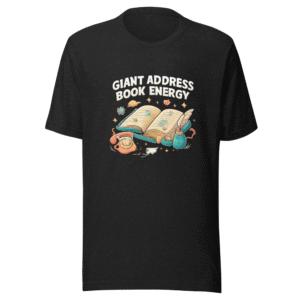 Vintage Phone Book Vibes Funny Nostalgia T-Shirt