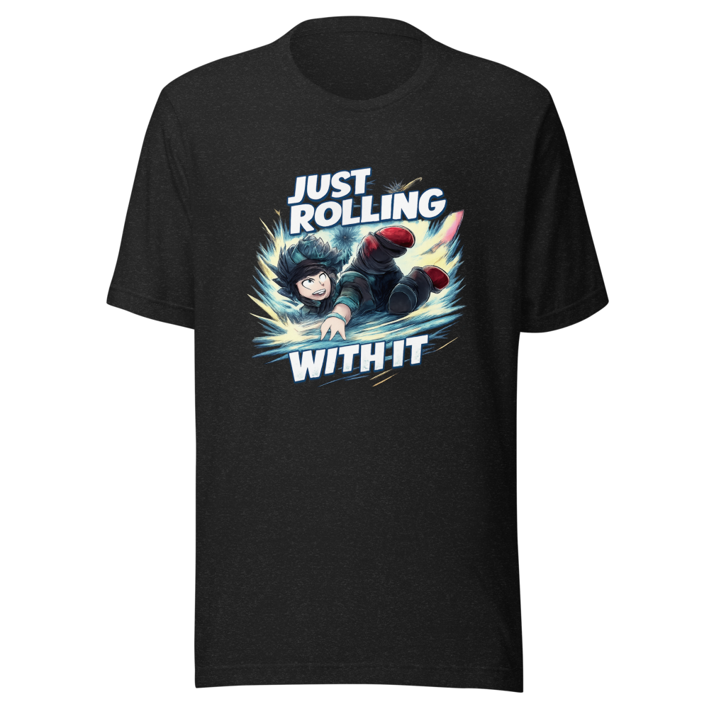 Deku Rolling With It MHA Anime T-Shirt