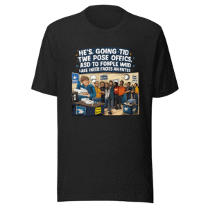Post Office Line Meme T-Shirt