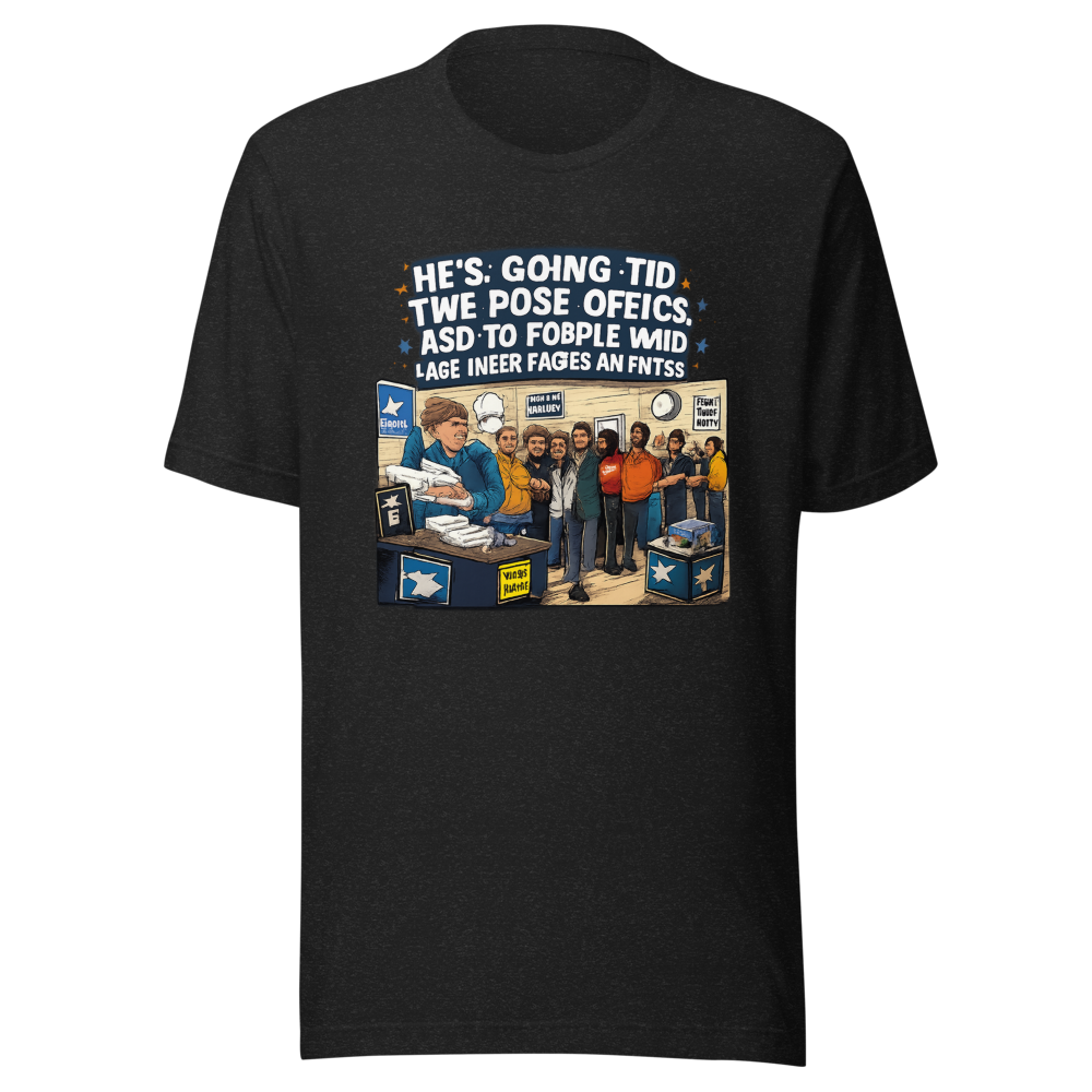 Post Office Line Meme T-Shirt