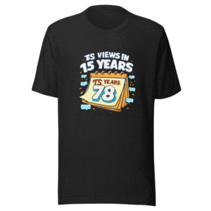 15 Years 78 Views Viral Meme T-Shirt