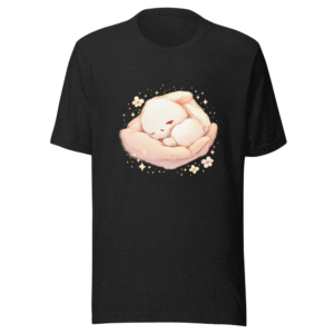 Warmth of Being Safe Cute Animal Comfort T-Shirt