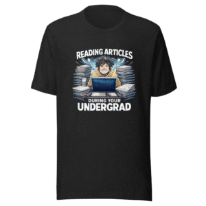 Undergrad Reading Life Funny College Student T-Shirt