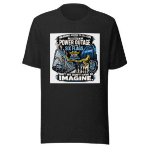 Data Center Power Outage Six Flags Tee