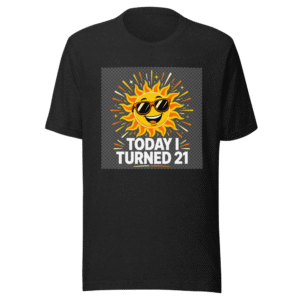 Officially 21: Birthday Vibes T-Shirt