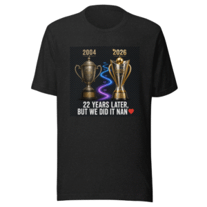 22 Year Journey Champions Trophy T-Shirt