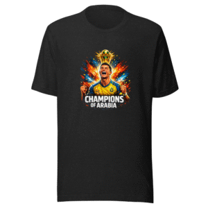 Ronaldo's Tears of Joy Saudi Pro League Champions Tee