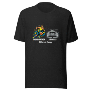 Marathon Runner vs. Driver T-Shirt