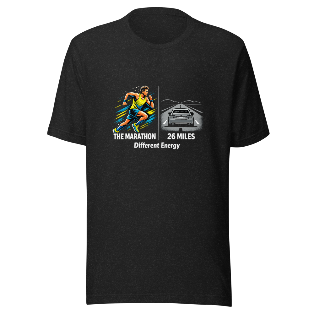 Marathon Runner vs. Driver T-Shirt