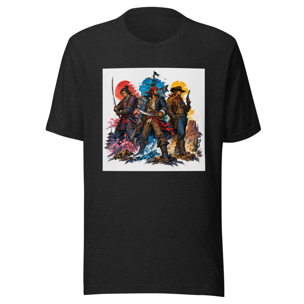 Samurai Pirates Cowboys: The Same Time Era Tee