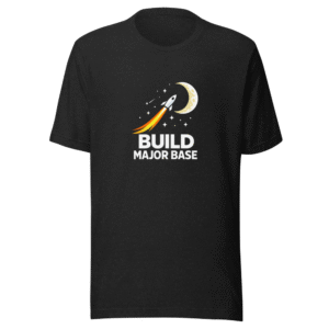 Moon Base Builder Tee: Build Major Moon Base