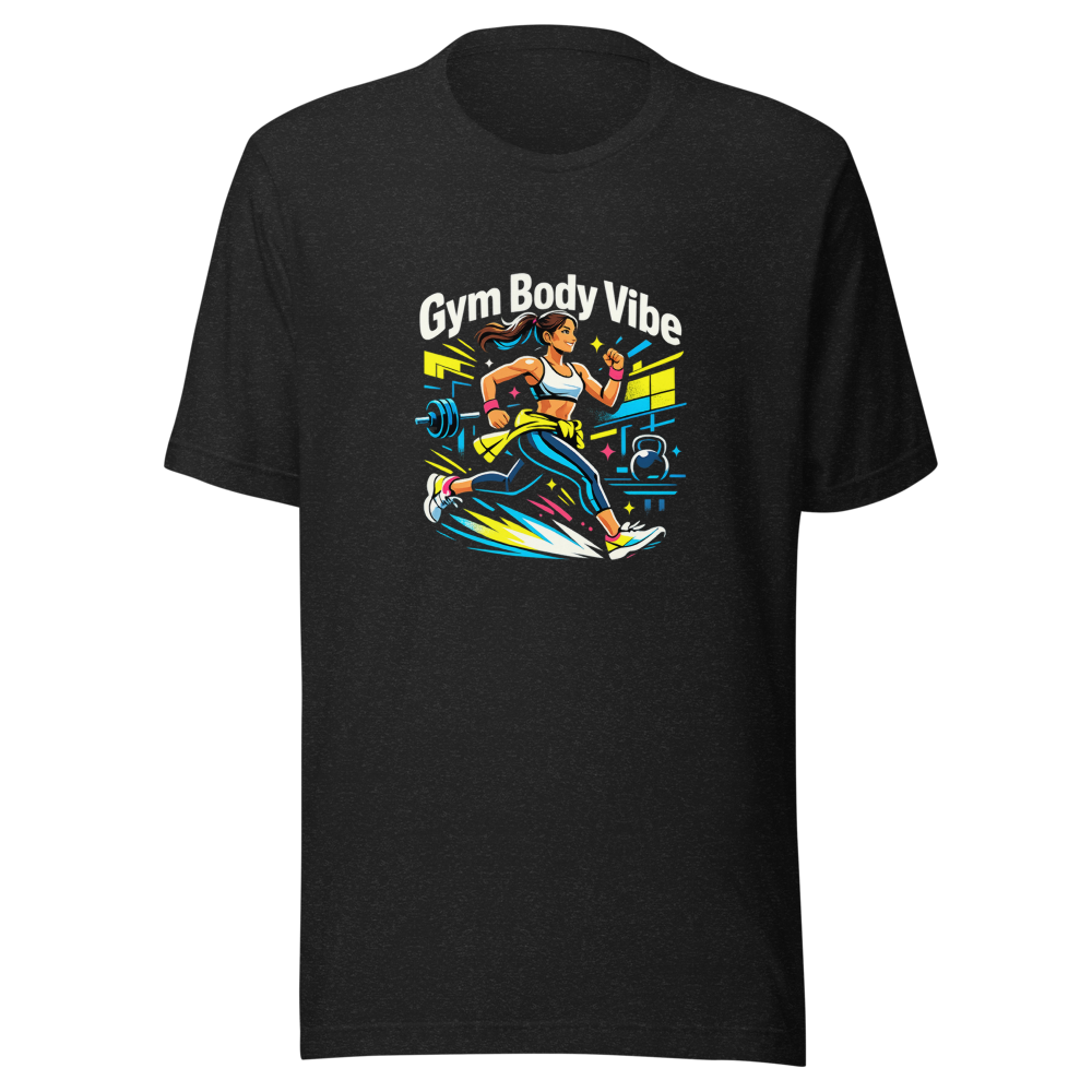 Gym Body Vibe Aesthetic T-Shirt