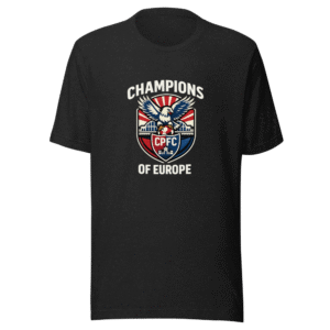 Crystal Palace Champions of Europe Retro Tee