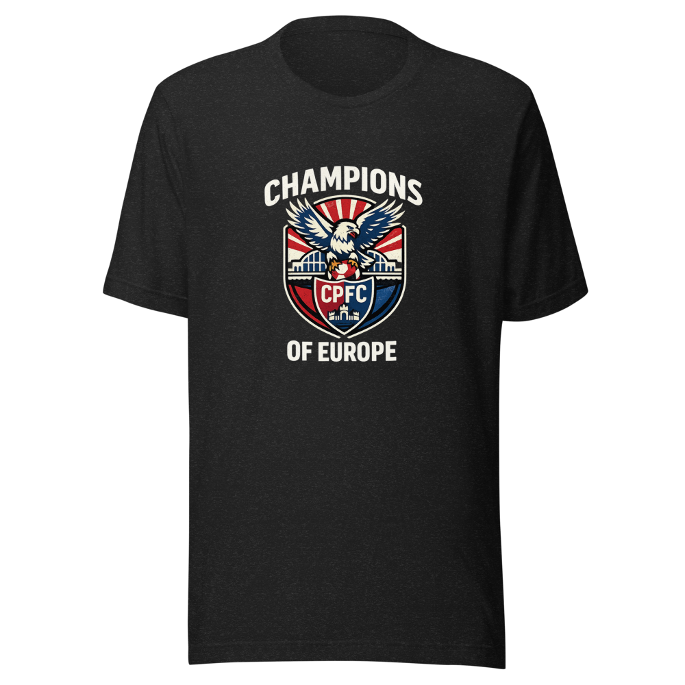Crystal Palace Champions of Europe Retro Tee