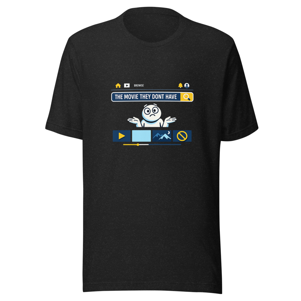 Netflix Search Struggle Is Real Funny T-Shirt