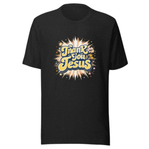 Thank You Jesus Retro Graphic Tee