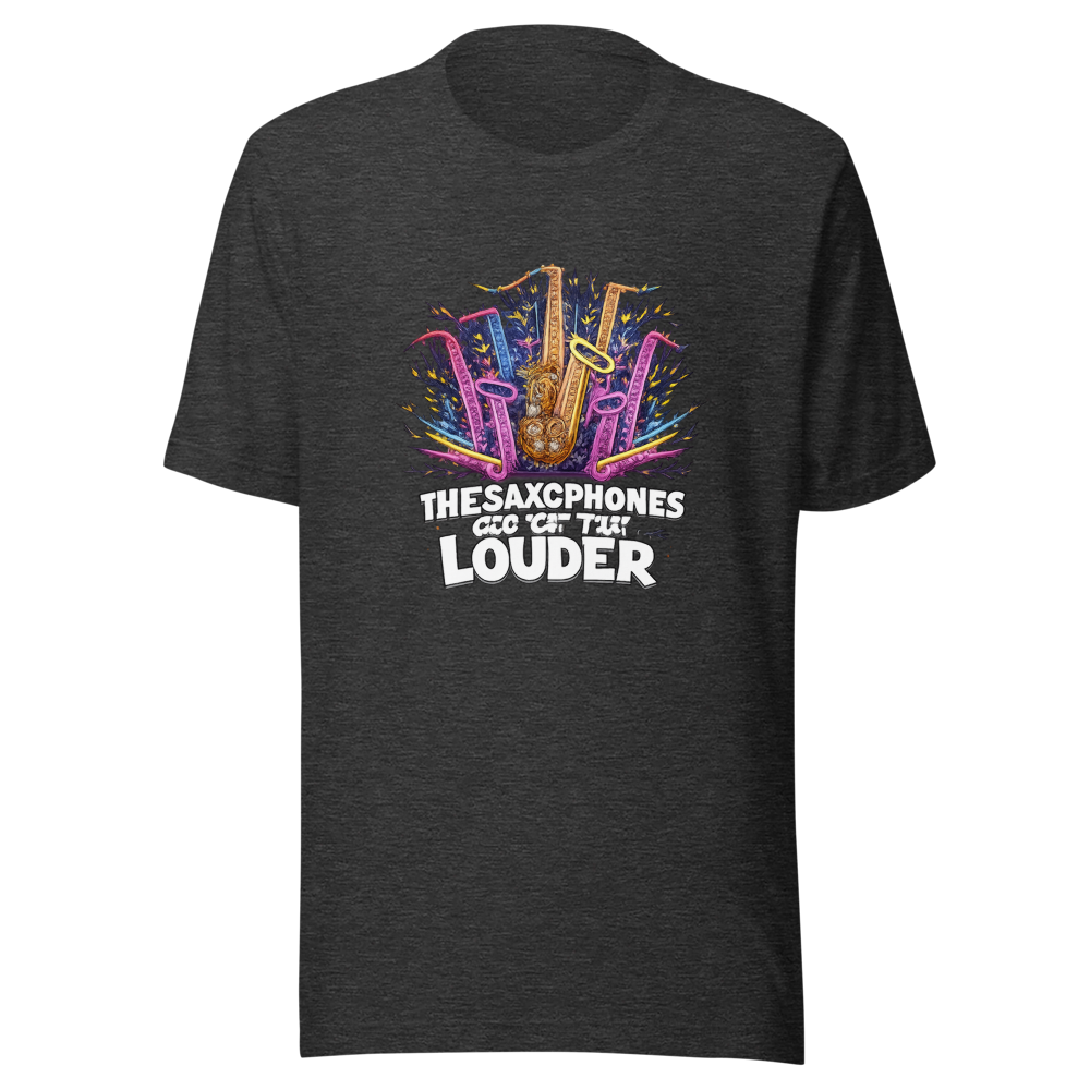 The Saxophones Are Getting Louder Tee - Image 9