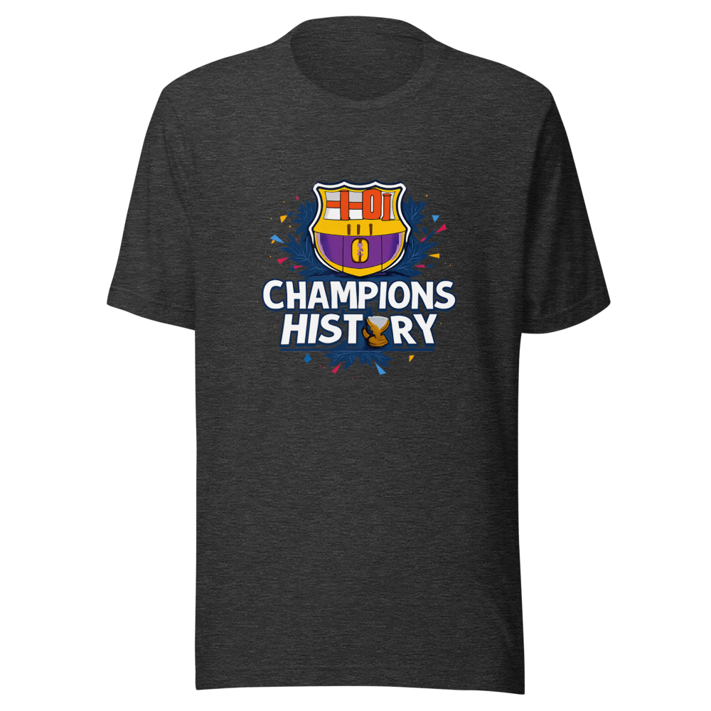 FC Barcelona Champions History T-Shirt - Image 9