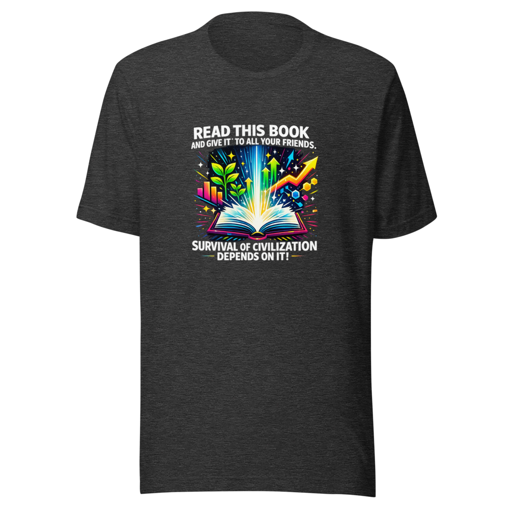Read This Book Save Civilization Tee - Image 9