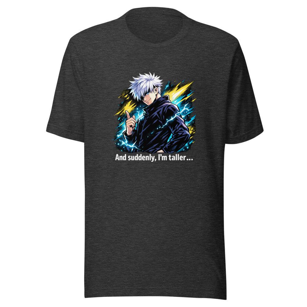 Gojo Satoru I'm Taller Now JJK Anime Tee - Image 9