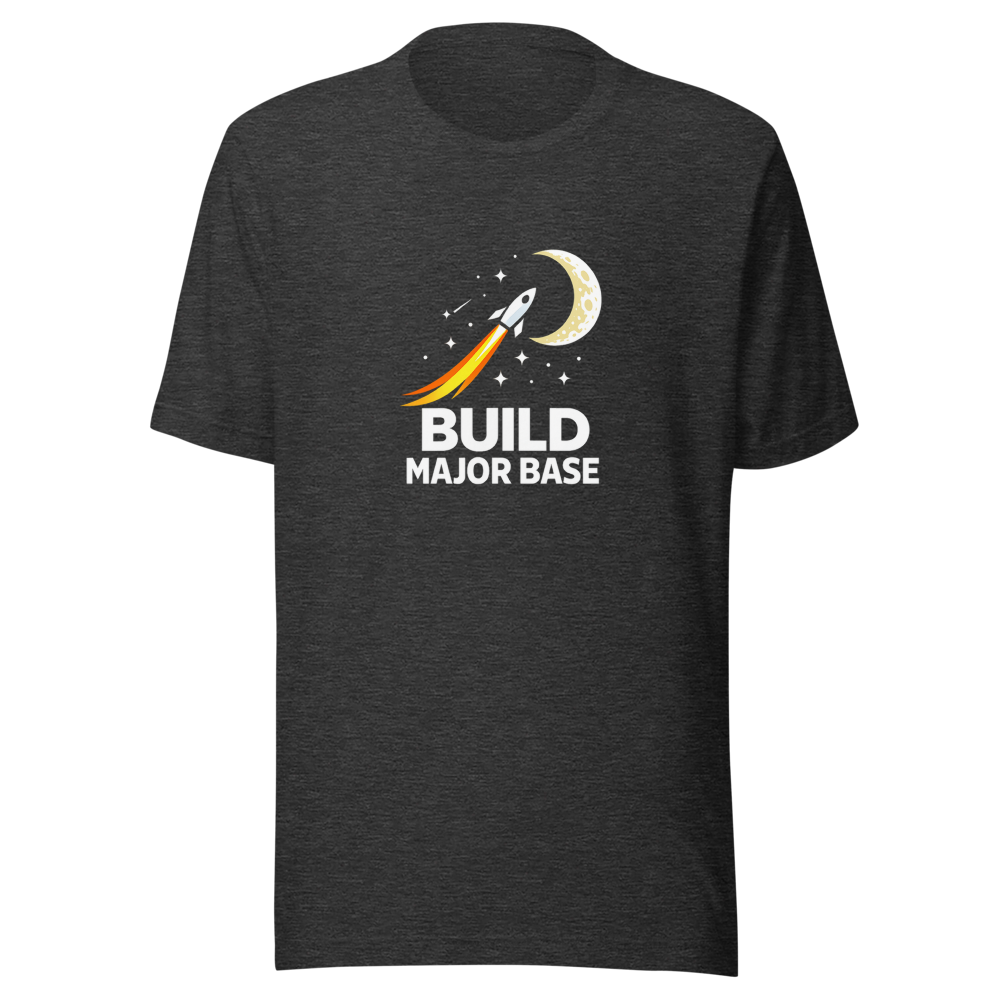 Moon Base Builder Tee: Build Major Moon Base - Image 9