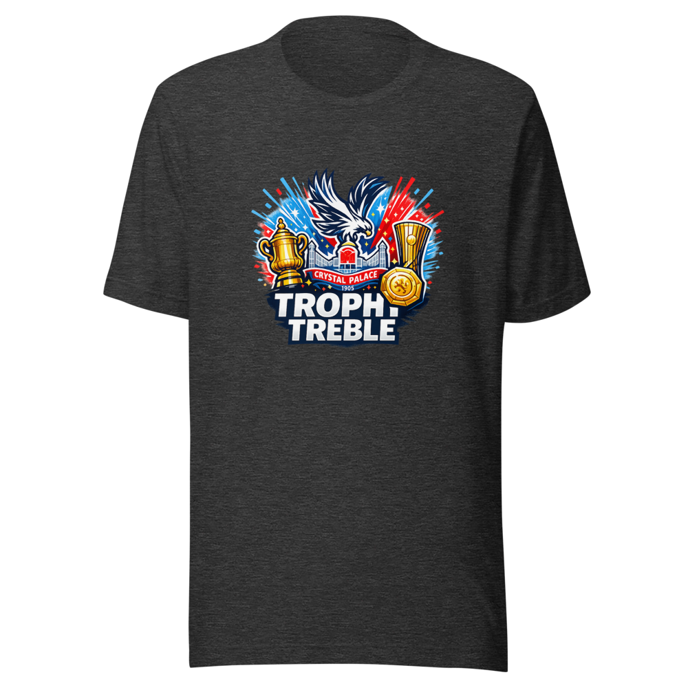 Crystal Palace's Trophy Treble Tee - Image 9