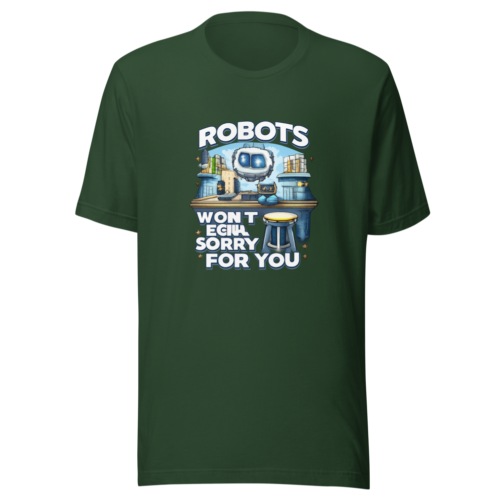 Robot Bartender Meme Shirt: No Tab Taboo - Image 7
