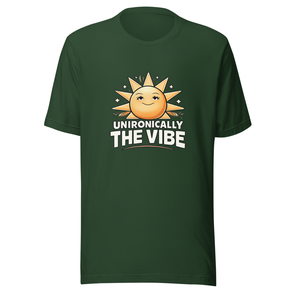Unironically The Vibe T-Shirt - Image 7