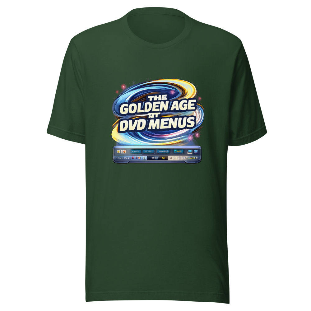 Golden Age DVD Menu Nostalgia T-Shirt - Image 7