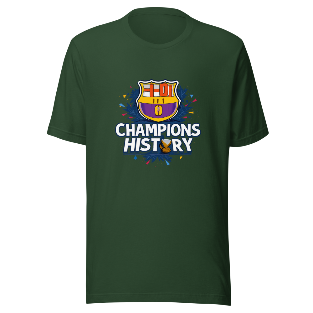 FC Barcelona Champions History T-Shirt - Image 7