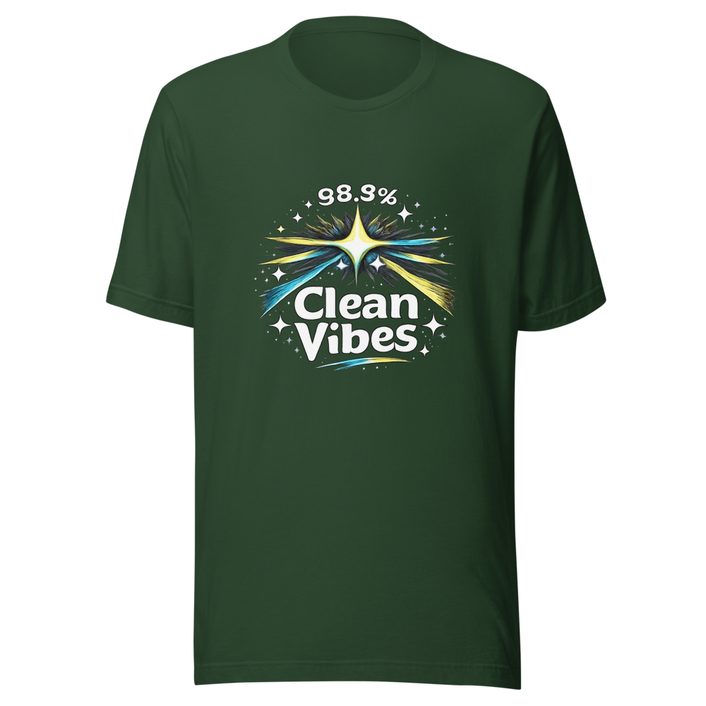 Sparkle & Shine: 99.9% Clean Vibes Tee - Image 7