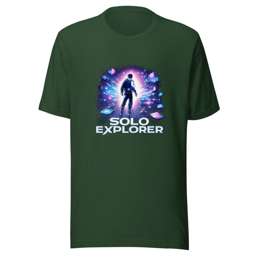 Solo Explorer App Vibes Tee - Image 7