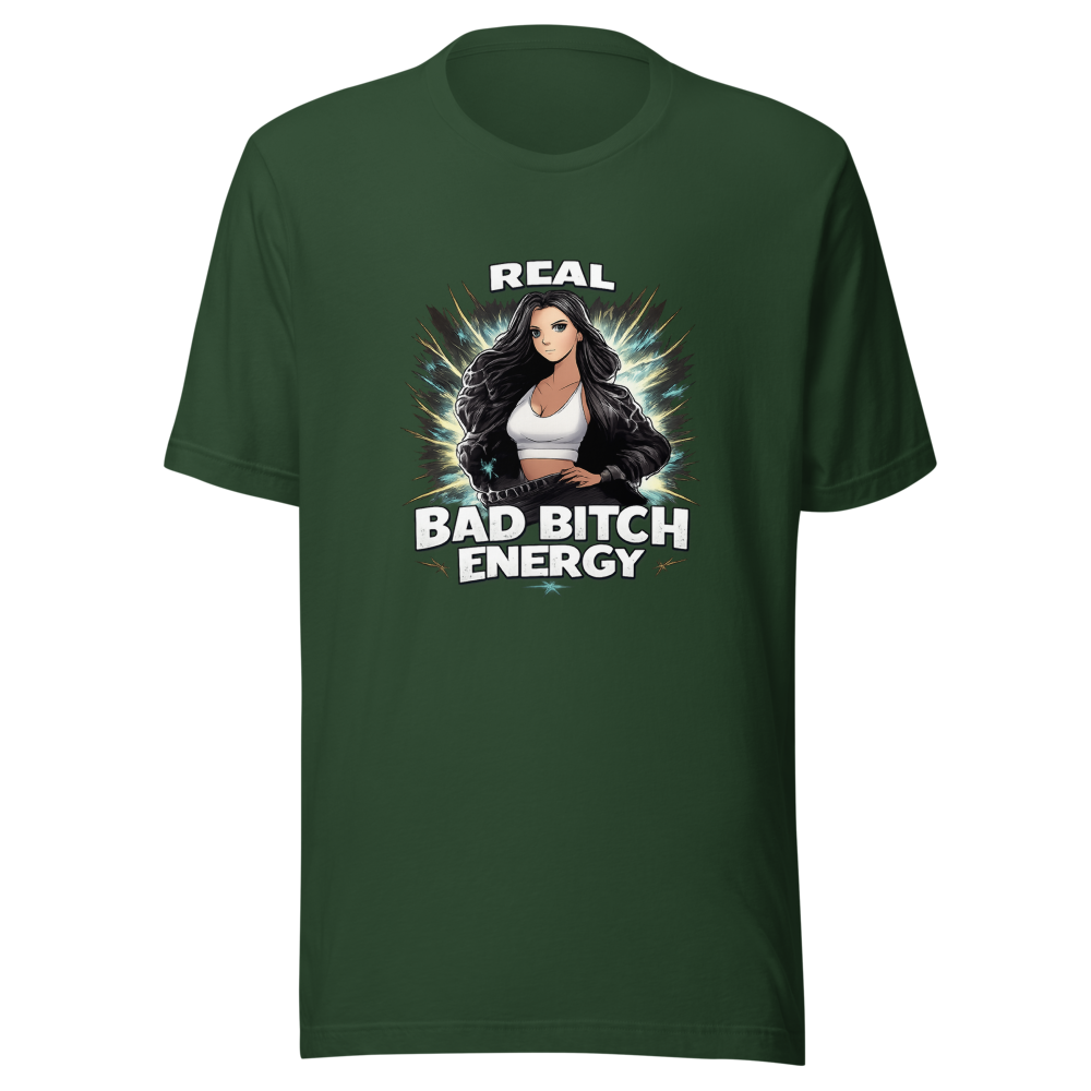 Real Bad Bitch Energy White Tee - Image 7