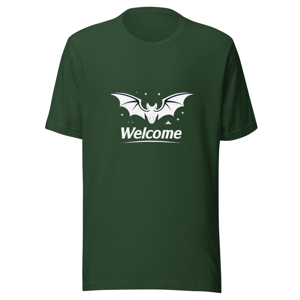 Welcome to the Night Bat T-Shirt - Image 7
