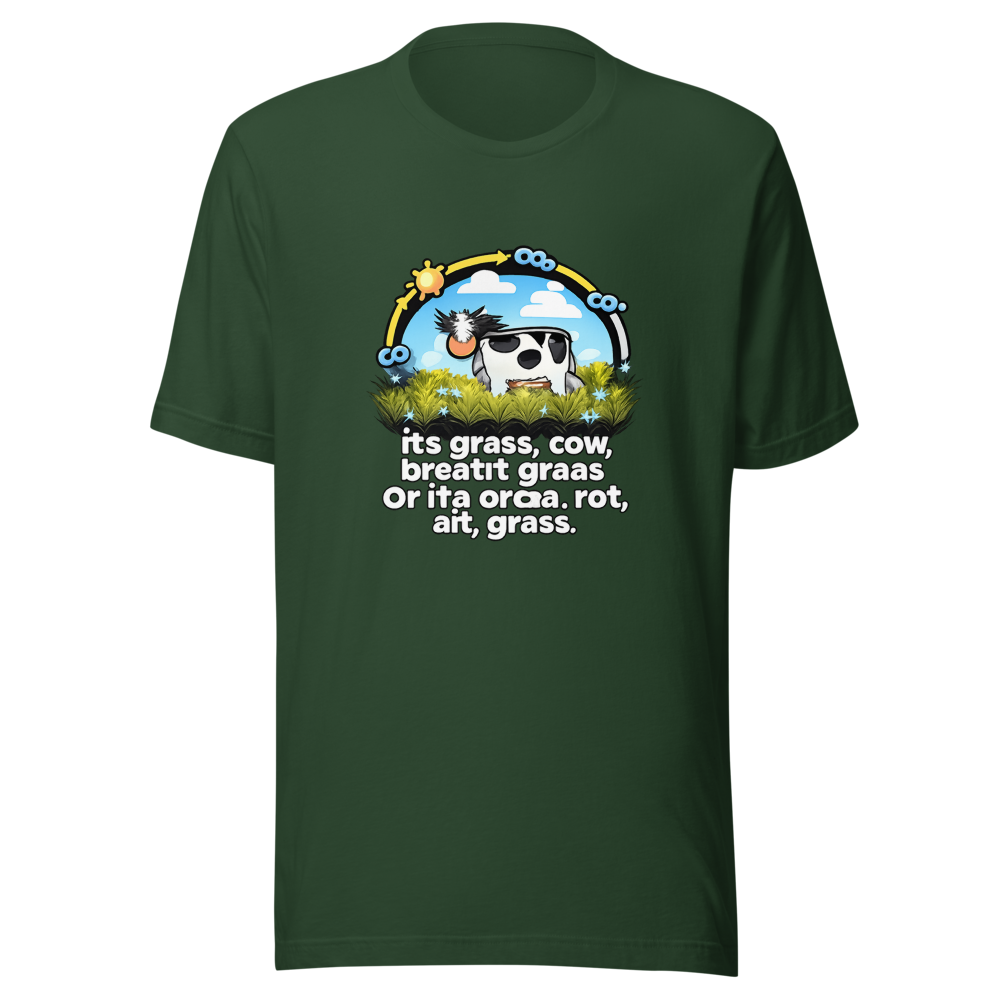 Farmer's Circle Carbon Cycle Funny Quote T-Shirt - Image 7